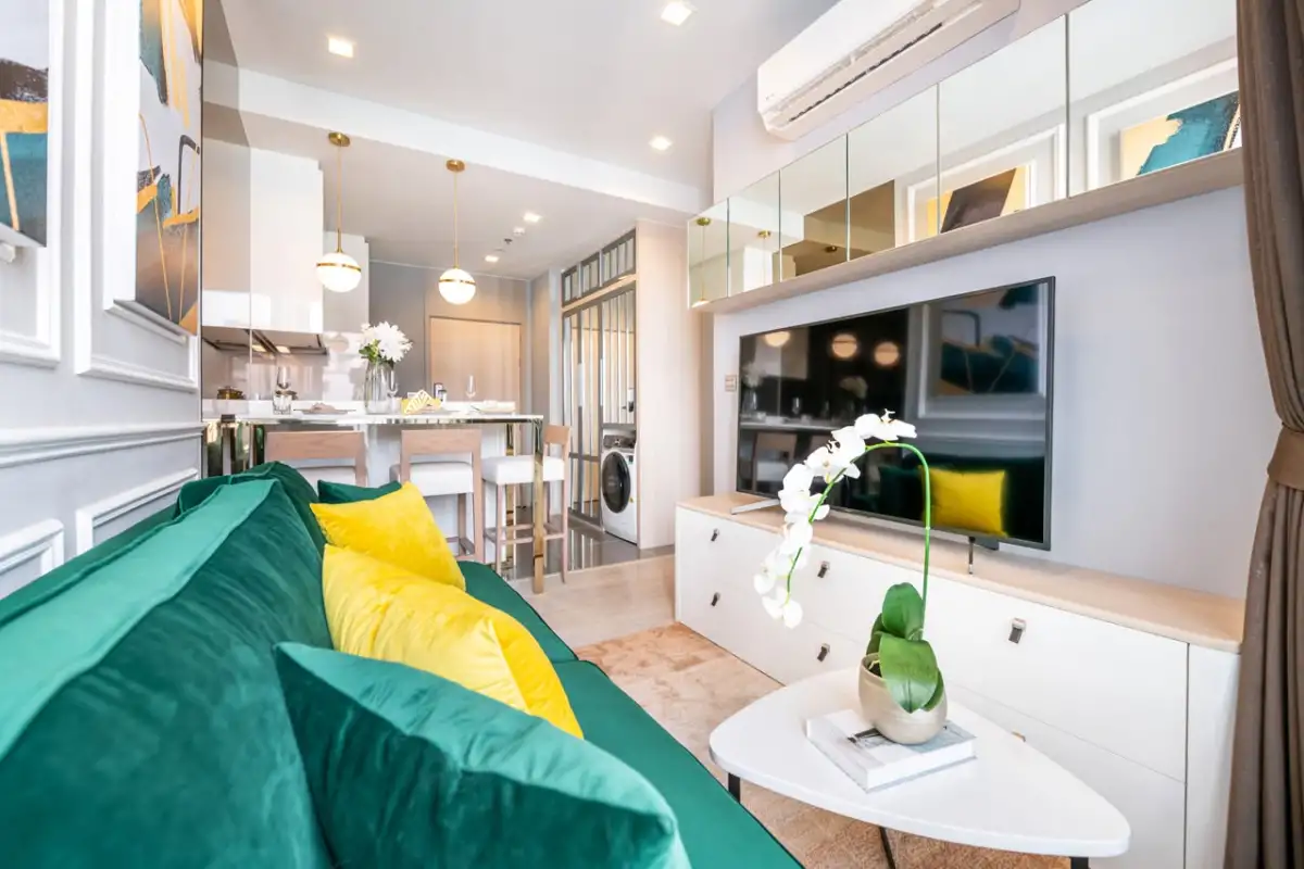 🏢 Condo M Thonglor-10 for rent/sale  Pet Friendly 🐶🐱 ห้องมุม ทิศใต้ ไม่ร้อน ลมดี